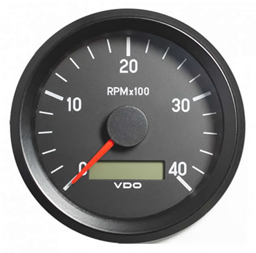 Rev Counter 4000 RPM Gauge